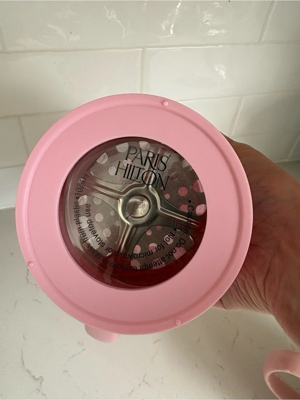 NEW Paris Hilton Pink Bow French Press Coffee Maker  GREAT GIFT!